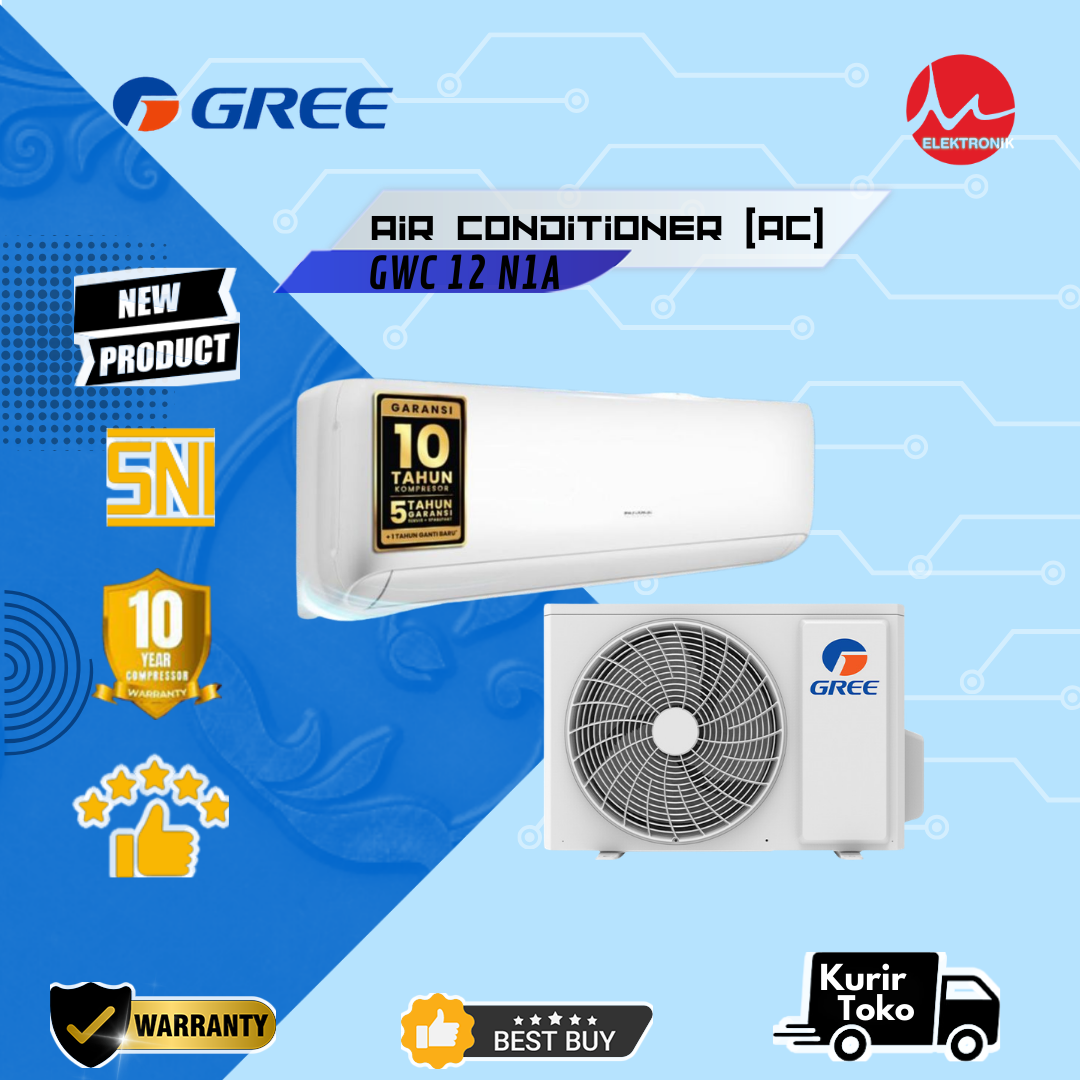 AC Gree 1,5 PK Split Standard GWC 12 N1A