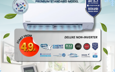 Mengupas Keunggulan AC Panasonic PN AKJ Series: Sejuk Cepat, Bebas Karat, dan Dilengkapi Air Purifier 2in1